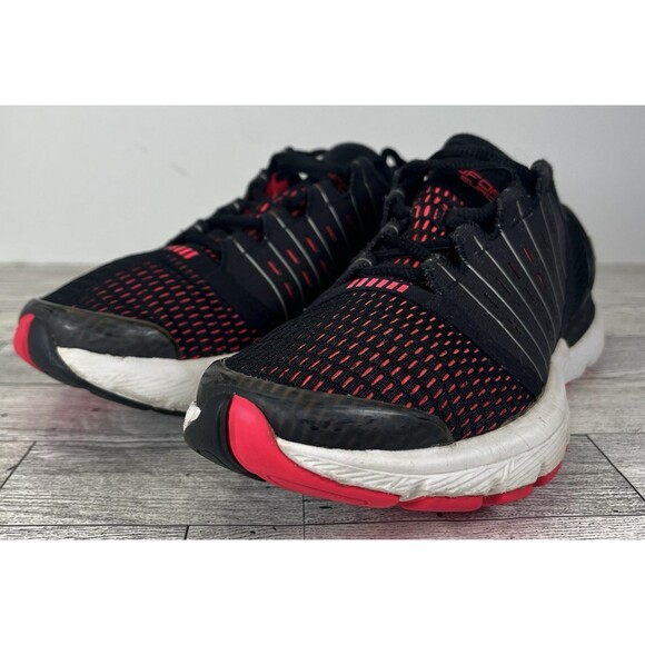 Under Armour Speedform Europa 1285482-002 Running Shoes Women's 6.5 Black/Pink - Picture 3 of 9